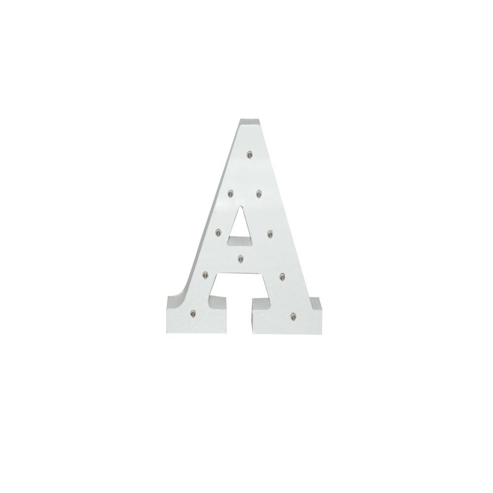 LETTER A W/ LEDS