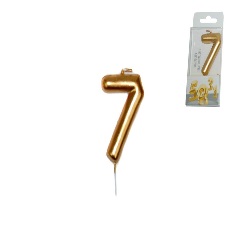 GOLDEN CANDLE NUMBER - 7