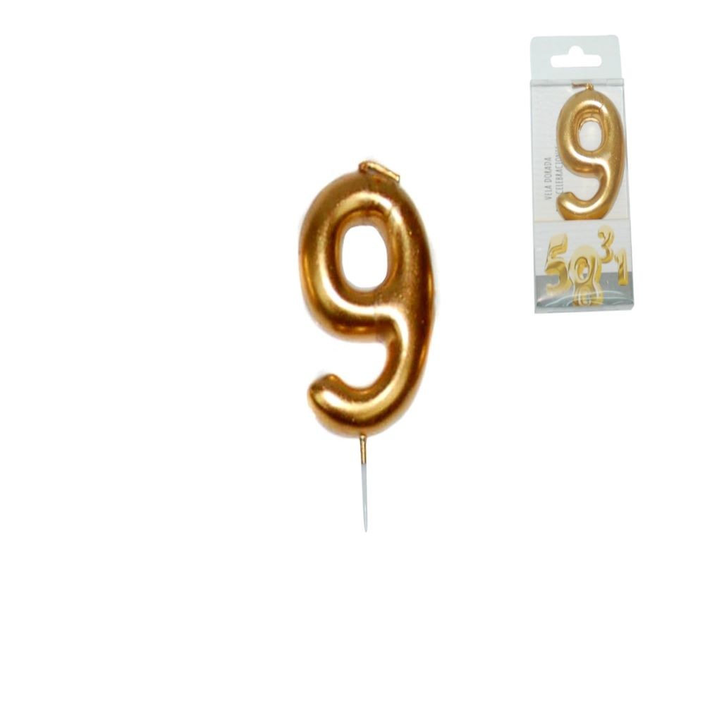 GOLDEN CANDLE NUMBER - 9