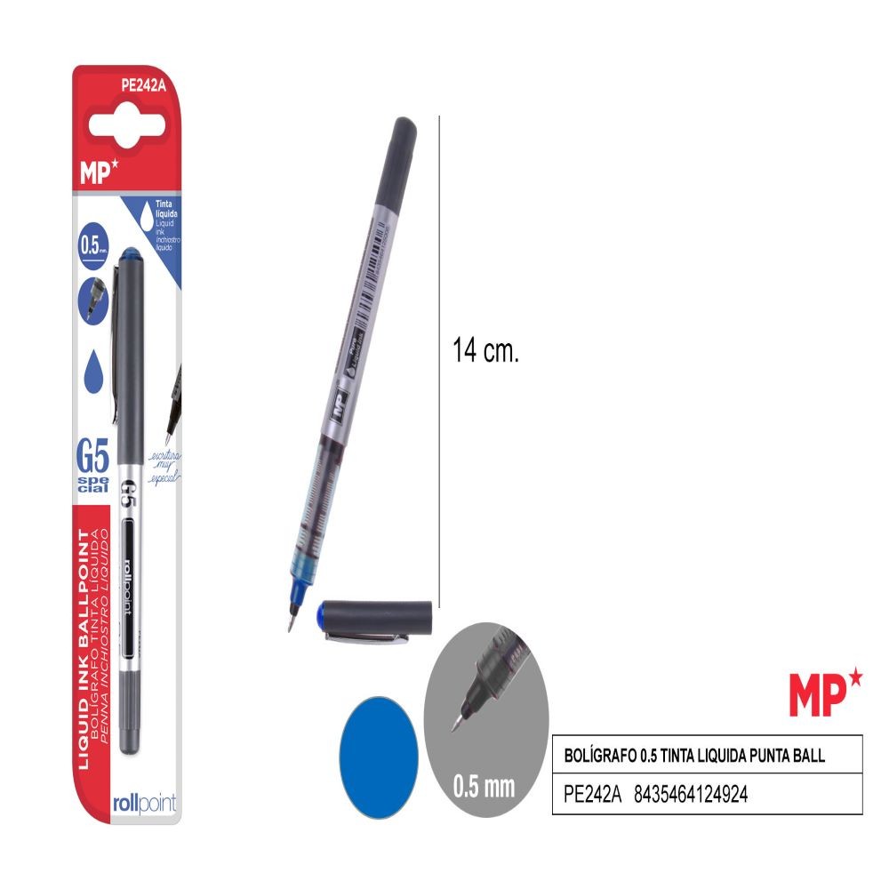 PEN 0.5 G5 BLUE