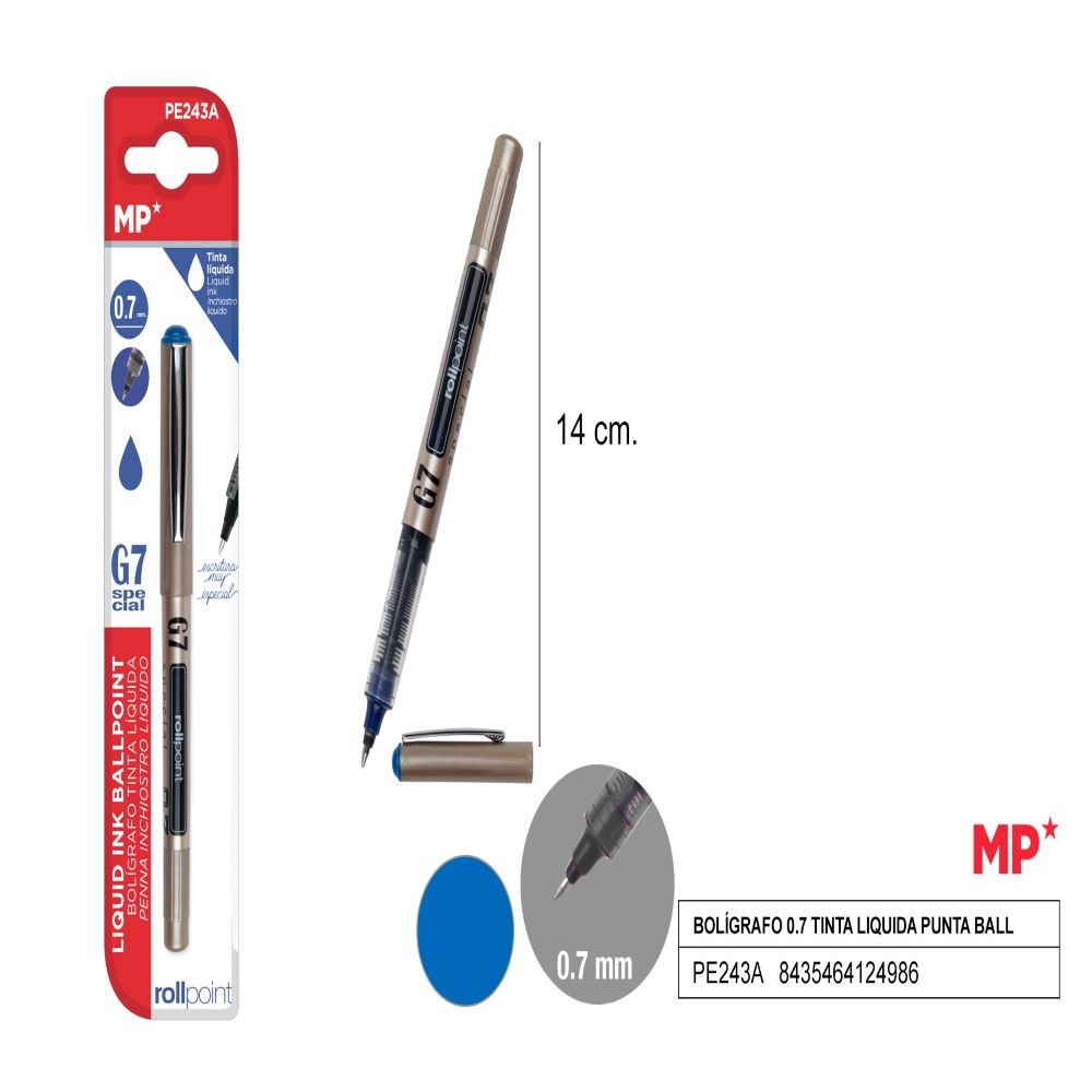 PEN 0.7 G7 BLUE