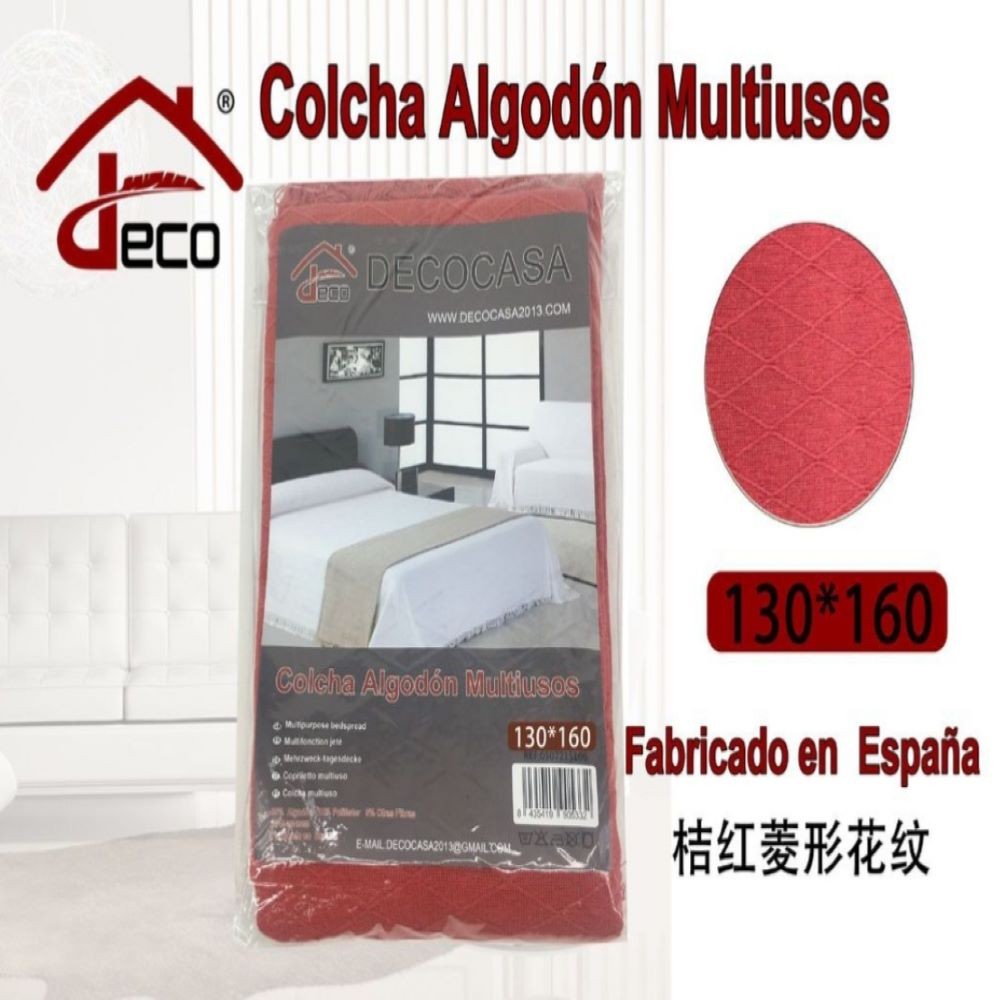 RED MULTIPURPOSE BEDSPREAD...