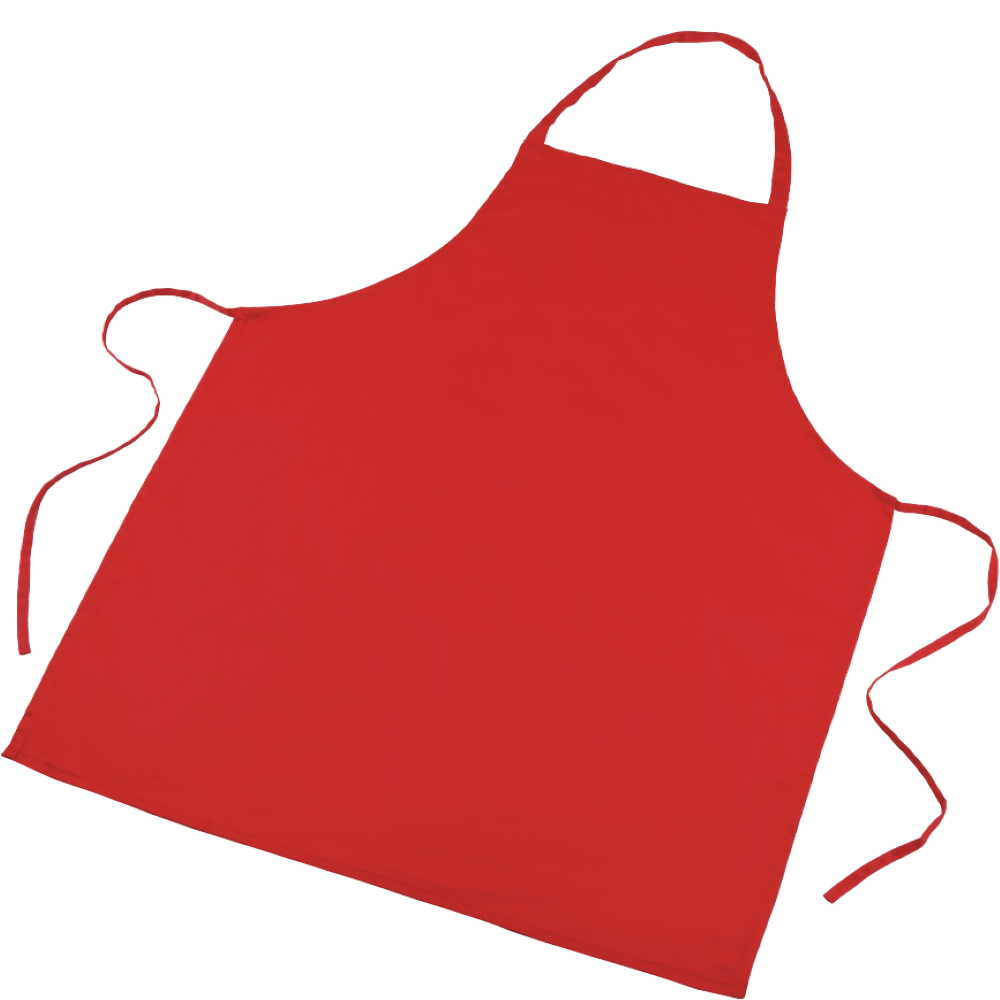 BASIC RED APRON