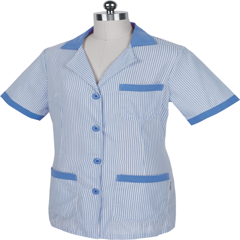 CASACA UNIFORME AZUL/BLANCO