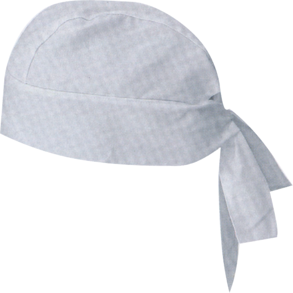 GORRO COCINA C/TIRAS BLANCO