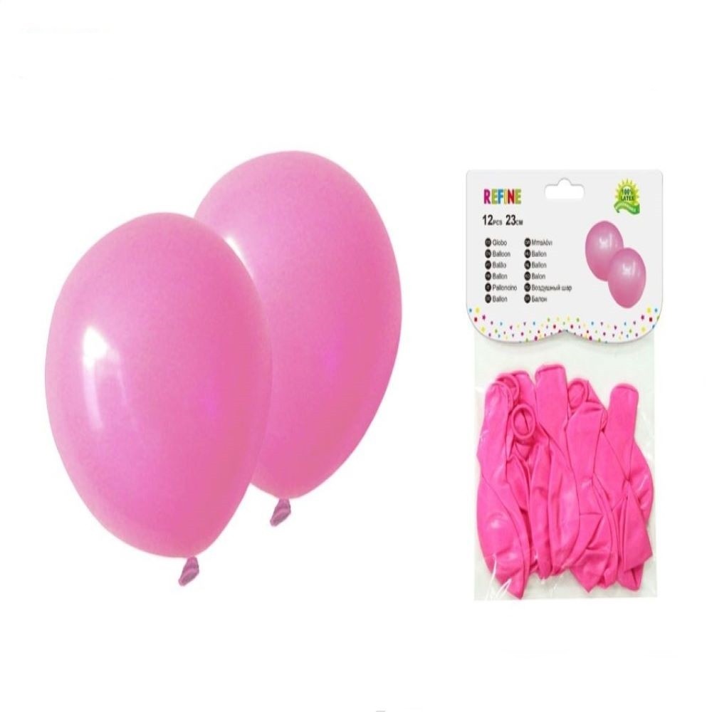 P12 PINK BALLOONS