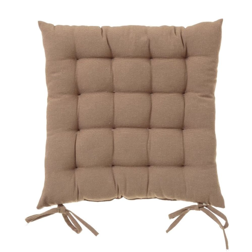 CHAIR CUSHION-BROWN