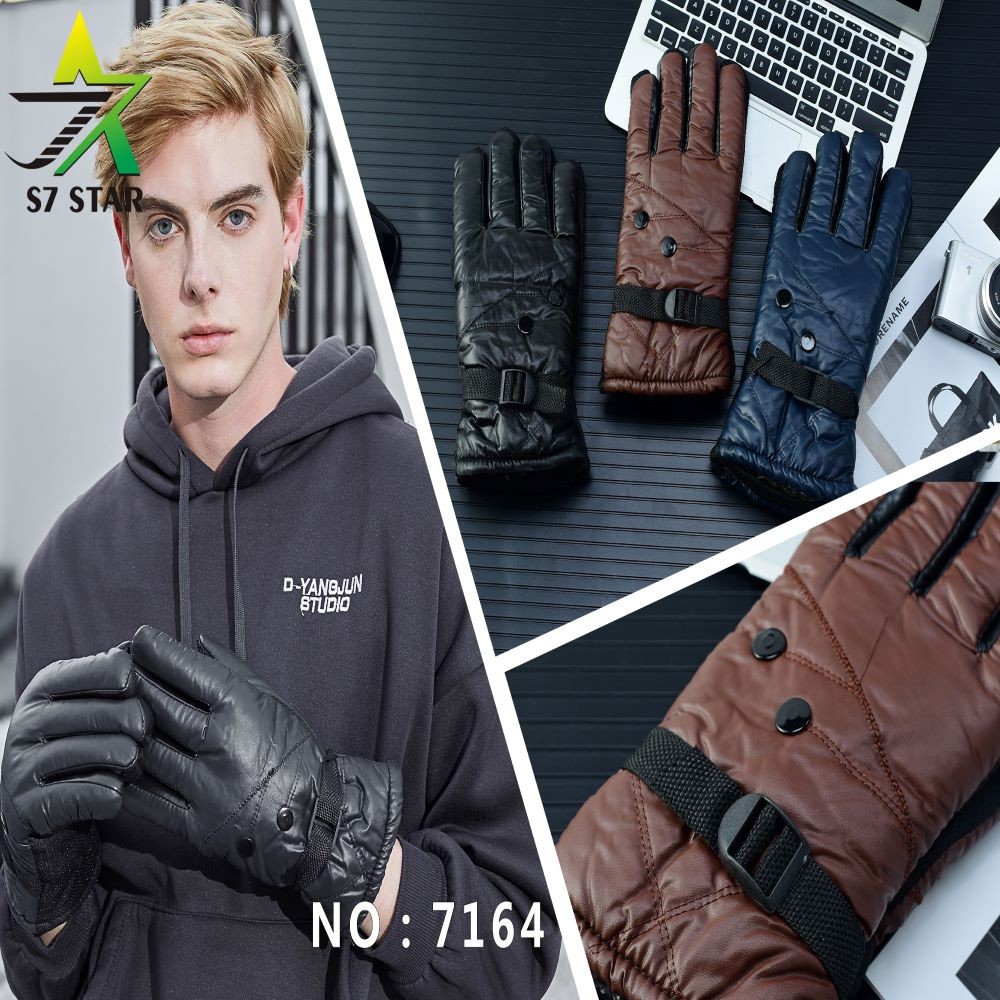 Guantes hombre C/detalles