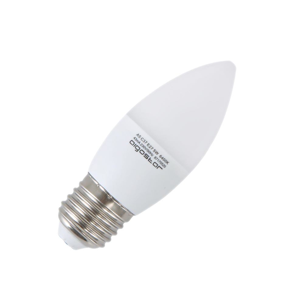 LED C37 4W 6400K