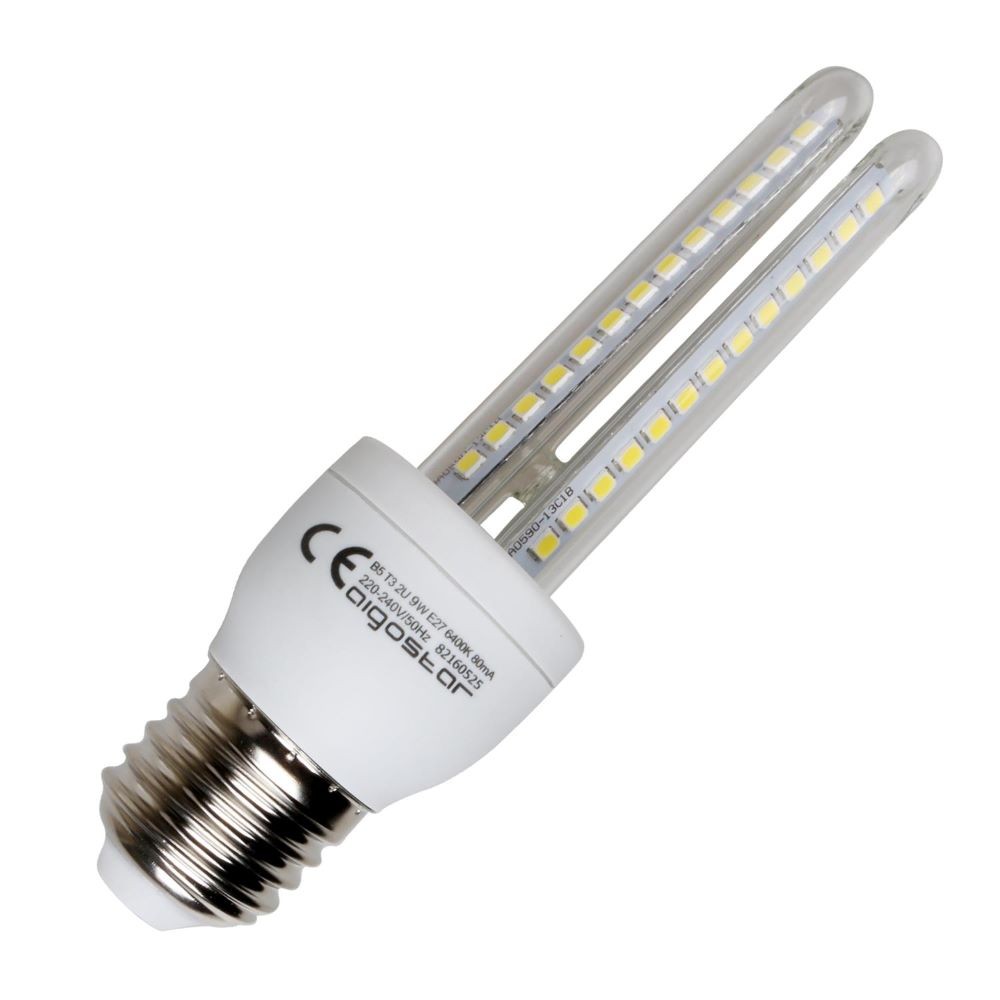 LED T3 2U 9W 6400K